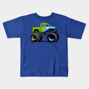 Cartoon monster truck Kids T-Shirt